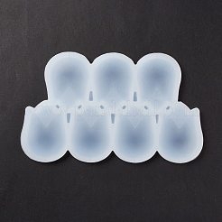 Tulip Shape Food Grade Silicone Lollipop Molds&nbsp;DIY-D069-13