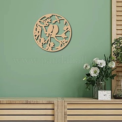 Laser Cut Unfinished Basswood Wall Decoration&nbsp;WOOD-WH0113-117