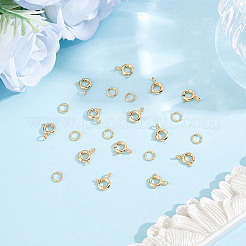 20Pcs Brass Spring Ring Clasps&nbsp;KK-BBC0025-76