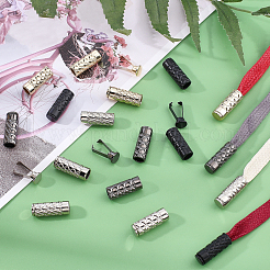 32 Sets 4 Colors Zinc Alloy Cord Ends&nbsp;FIND-PH0003-83