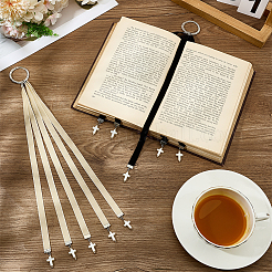 10Pcs 2 Styles Velvet Ribbon Bookmark&nbsp;AJEW-ME00002