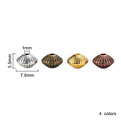Tibetan Style Alloy Spacer Beads&nbsp;PALLOY-CJ0001-52-RS