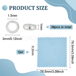 925 Sterling Silver Spacer Beads&nbsp;FIND-BC0005-08B