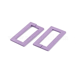 Spray Painted Wood Linking Rings&nbsp;WOOD-T010-15
