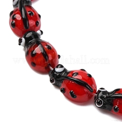 Handmade Lampwork Beads Strands&nbsp;LAMP-S069-02