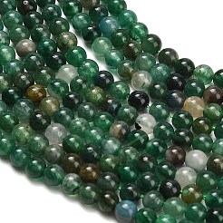 Natural Fuchsite Beads Strands&nbsp;G-L661-B01-4mm-A