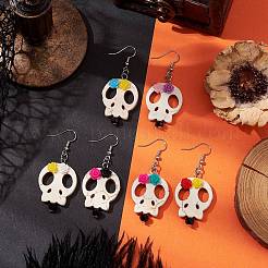 Brass Dangle Earrings&nbsp;EJEW-JE06040