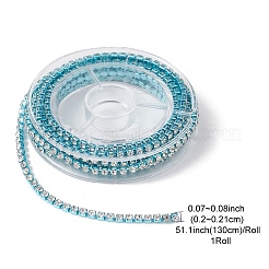 Electrophoresis Brass Rhinestone Strass Chains&nbsp;CHC-YW0001-05D