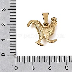 304 Stainless Steel Pendants&nbsp;STAS-G400-01G-06