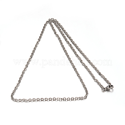 304 Stainless Steel Cable Chains Necklaces&nbsp;NJEW-M151-02P