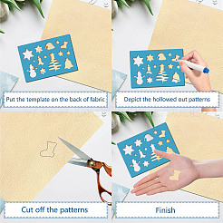 Acrylic Earring Handwork Template&nbsp;DIY-WH0359-036