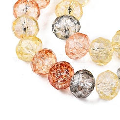 Transparent Glass Beads Strands&nbsp;GLAA-T023-6mm-A10