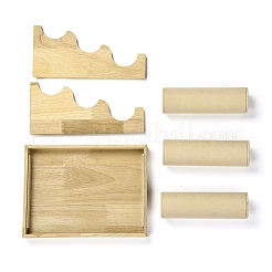 3 Layer Wood Jewelry Bracelet Displays Stands&nbsp;RDIS-K003-02B