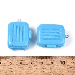 Opaque Resin Pendants&nbsp;RESI-T061-18B