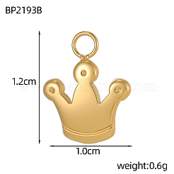 304 Stainless Steel Charms&nbsp;STAS-OY009-66G