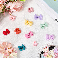 120Pcs 6 Styles Opaque Resin Cabochons&nbsp;CRES-SP0001-06