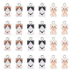 30Pcs Opaque Resin Pendants&nbsp;RESI-TA0004-94