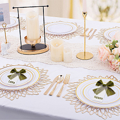50Pcs Arch Plastic Table Place Cards&nbsp;FIND-WH0752-213