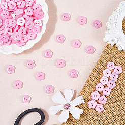 200Pcs 2-Hole Resin Buttons&nbsp;RESI-SP0001-52A
