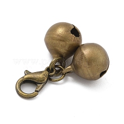 Brass Bell Pendant Decorations&nbsp;HJEW-JM02457