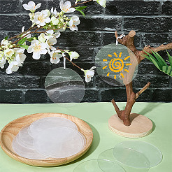 20Pcs Transparent Acrylic Big Pendants&nbsp;FIND-SP0005-61