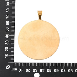 304 Stainless Steel Big Pendants&nbsp;STAS-U043-07B-G
