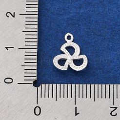 925 Sterling Silver Clover Charms&nbsp;STER-D301-02S-02
