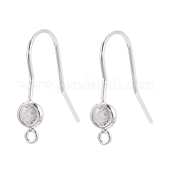 Brass Earring Hooks&nbsp;KK-T038-249S