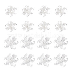 40Pcs 2 Styles Plastic Bead Caps&nbsp;KY-TA0001-67