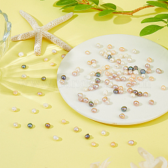 120Pcs 6 Colors Natural Cultured Freshwater Pearl Beads&nbsp;PEAR-HS0001-33