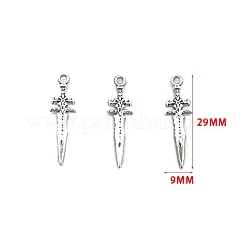 Tibetan Style Alloy Pendants&nbsp;PW-WGD50FB-01
