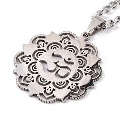 Non-Tarnish 304 Stainless Steel Necklaces&nbsp;NJEW-Q338-11P