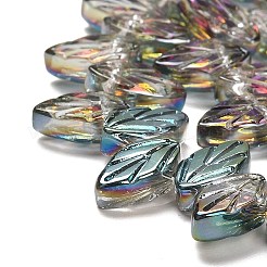 Electroplate Glass Beads Strands&nbsp;EGLA-B004-02A-HP01