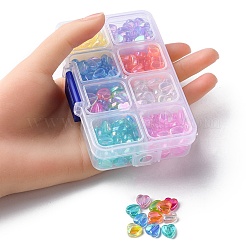 320Pcs 8 Style Transparent Acrylic Beads&nbsp;TACR-YW0001-65