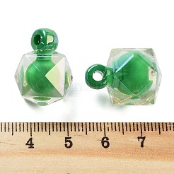 UV Plating Opaque Acrylic Pendants&nbsp;OACR-S142-03B