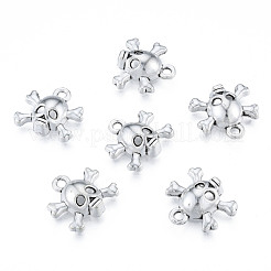 Tibetan Style Alloy Charms&nbsp;TIBEP-N012-10
