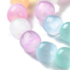 Natural Selenite Beads Strands&nbsp;G-B103-A01-010