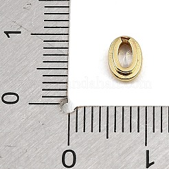 Brass Pave Cubic Zirconia Cabochons&nbsp;CU-CBA30E8-04G-05