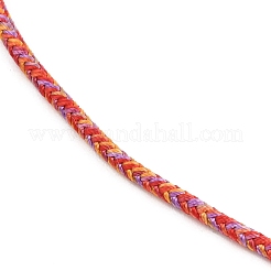 Braided Polycotton Cord Necklaces Making&nbsp;MAK-F038-B-G