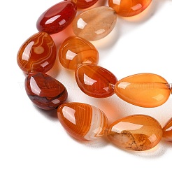 Natural Red Agate Beads Strands&nbsp;G-K357-A09-01