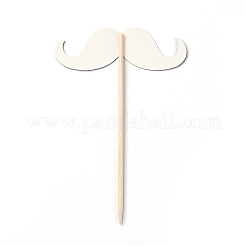 Paper Mustache Cake Insert Card Decoration&nbsp;DIY-H108-06