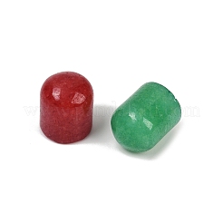 Natural Dyed White Jade Cabochons&nbsp;G-F795-D01