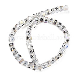 Transparent Glass Beads Strands&nbsp;LAMP-F032-04A