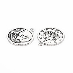 Tibetan Style Alloy Pendants&nbsp;TIBE-S320-206AS