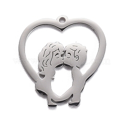 Non-Tarnish 304 Stainless Steel Pendants&nbsp;STAS-C032-11P