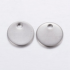 Tarnish Resistant 304 Stainless Steel Stamping Blank Tag Pendants&nbsp;X-STAS-P198-68C