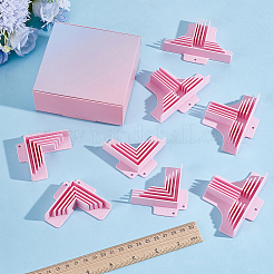 8Pcs Plastic Corner Guides for Chipboard Boxes&nbsp;NDIS-WH0696-881A