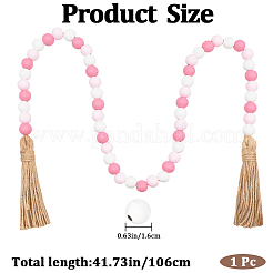 1Pc Wood Beads Pendant Decorations&nbsp;FIND-CN0001-78