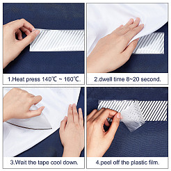 10M PES Reflective Heat Transfer Trimming&nbsp;DIY-GF0006-04