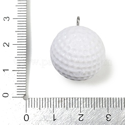 Sport Theme Resin Pendants&nbsp;RESI-I063-01D